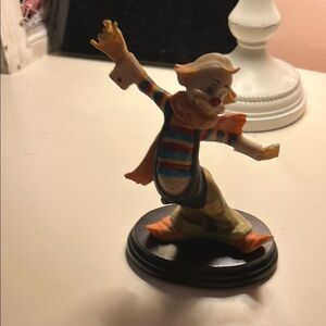 Colorful Clown Figurine